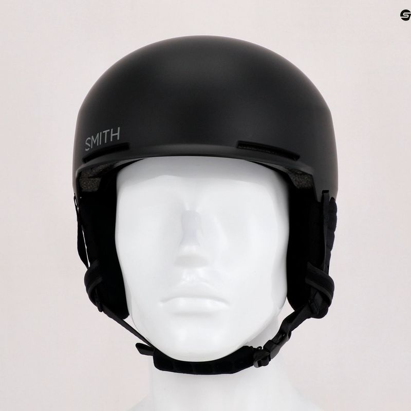Skihelm Smith Scout schwarz E63 9