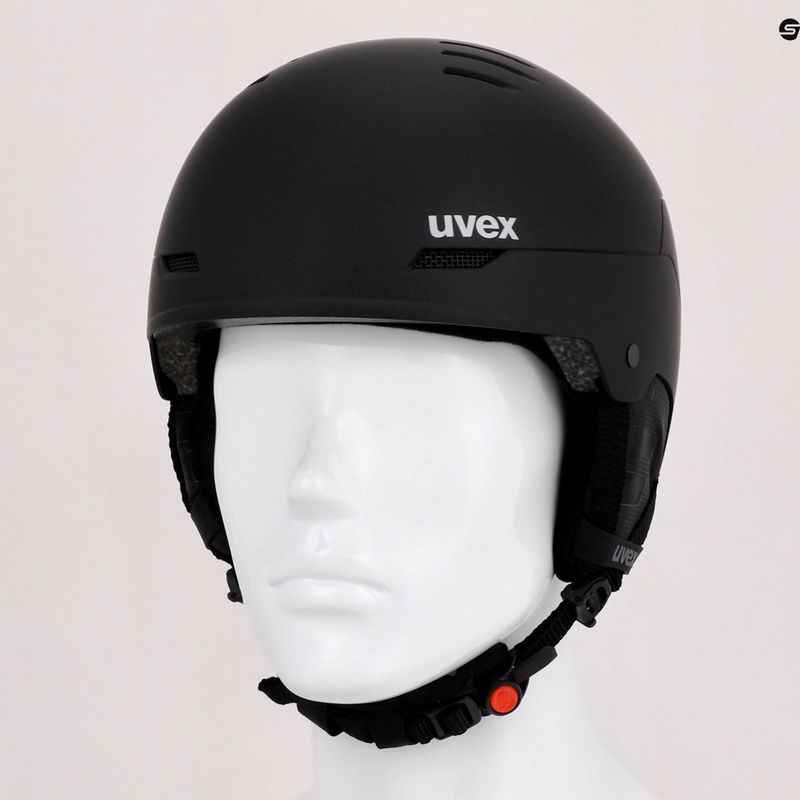Skihelm UVEX Wanted schwarz 56/6/36/25 15