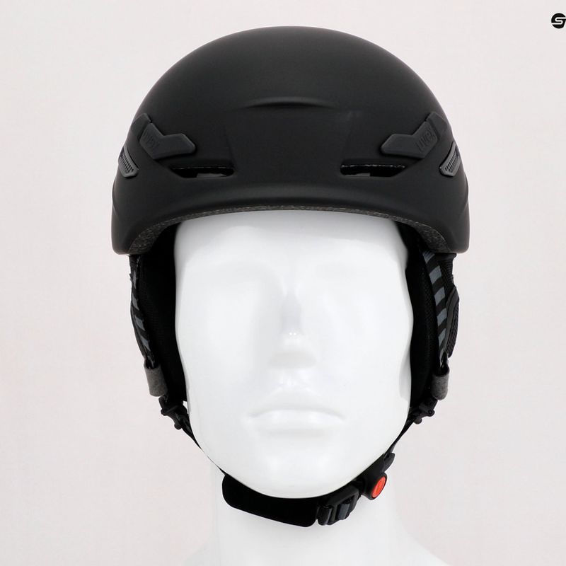 Skihelm UVEX P.8 Tour schwarz 56/6/24/25 11