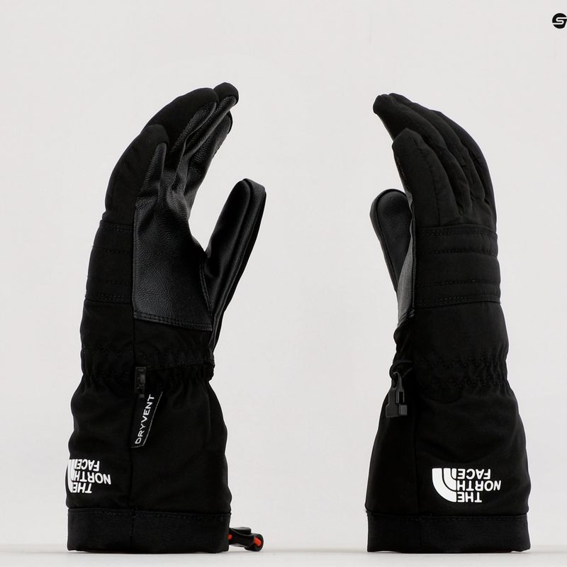 Kinder-Skihandschuh The North Face Montana Ski schwarz NF0A7RHCJK31