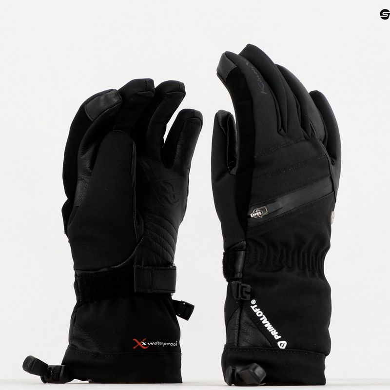 Damen KinetiXx Alina Ski Alpin Handschuhe Schwarz 7020-170-01