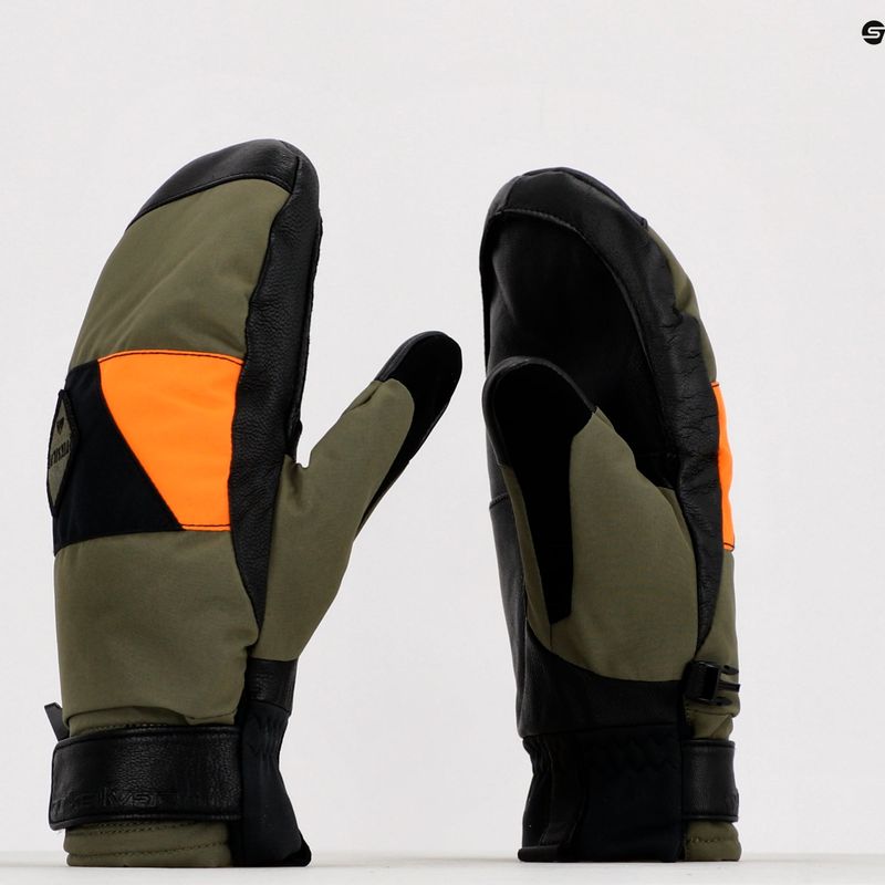 Snowboardhandschuhe Quiksilver Squad Mitt grün EQYHN3161 7