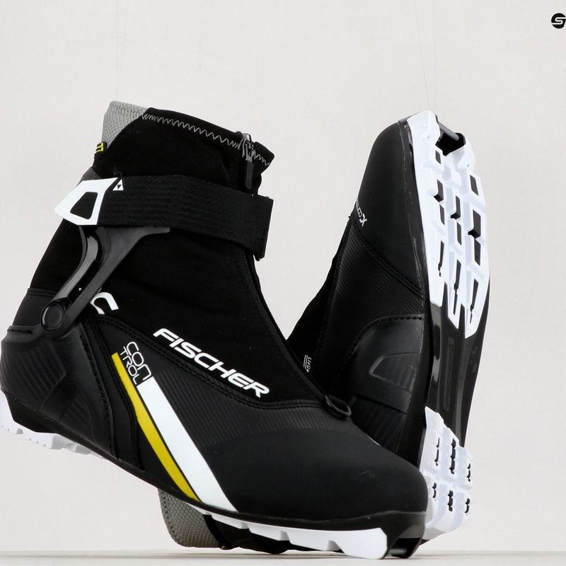 Langlauf-Skischuhe Fischer XC Control schwarz-weiß S2519,41 18