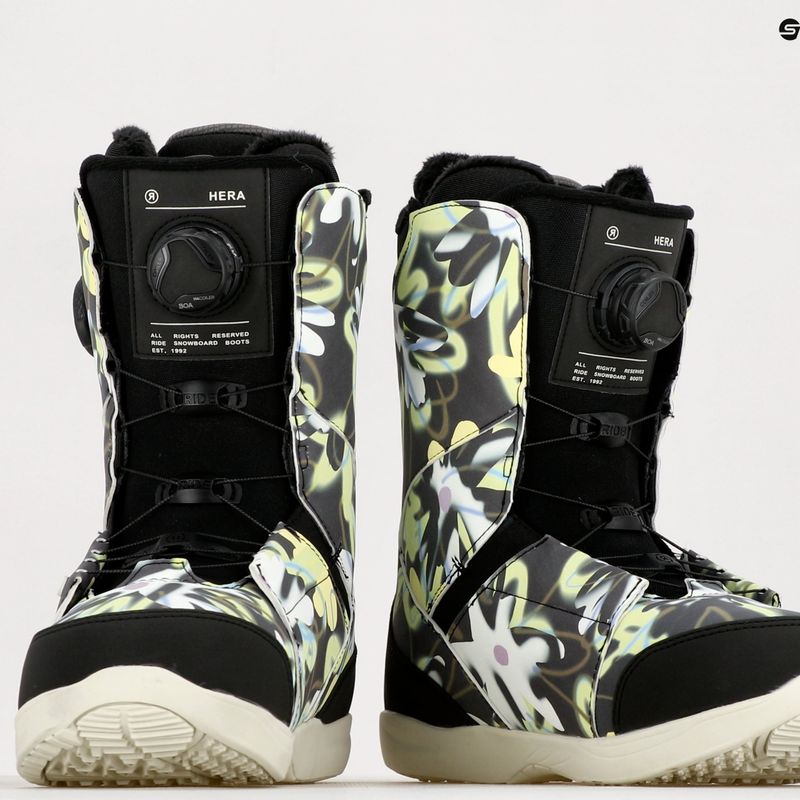 Snowboardboots Damen RIDE Hera schwarz-grün 12G216 16
