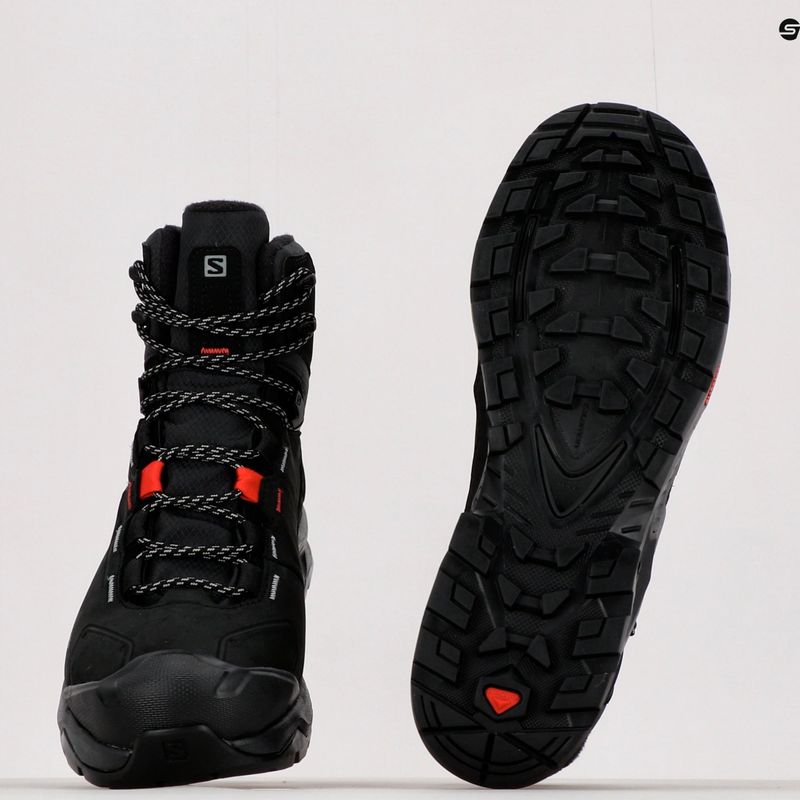 Trekkingschuhe Salomon Quest Winter TS CSWP schwarz L413666 18