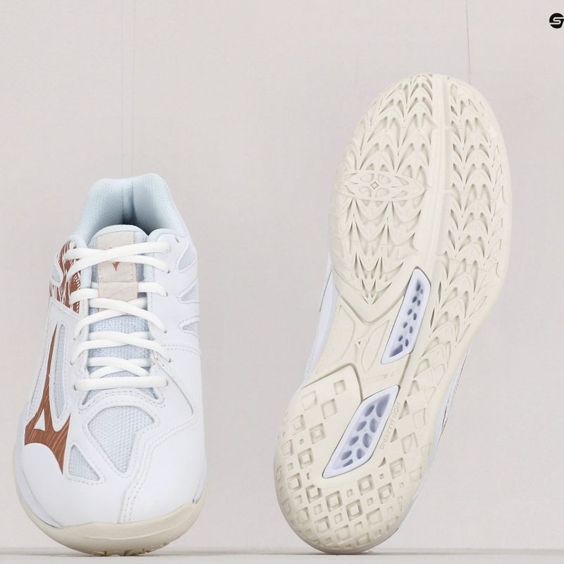 Volleyballschuhe Damen Mizuno Thunder Blade 3 weiß V1GC21736 13