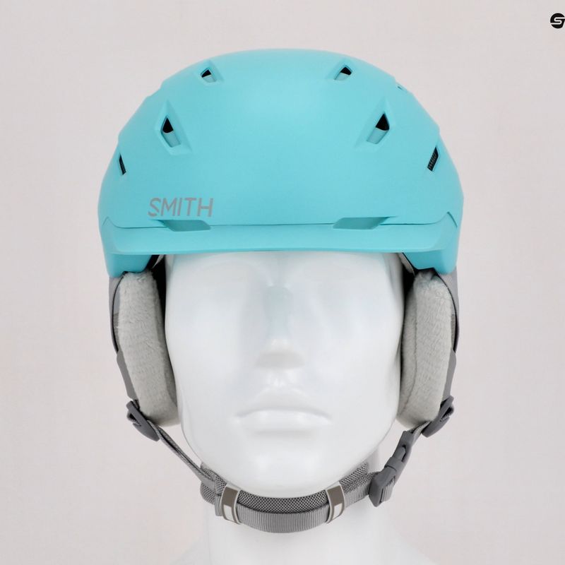 Skihelm Smith Liberty grün E631 13