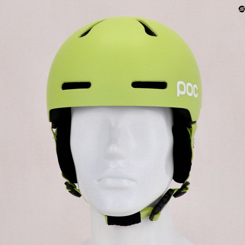 Skihelm POC Fornix MIPS lemon calcite matt 11