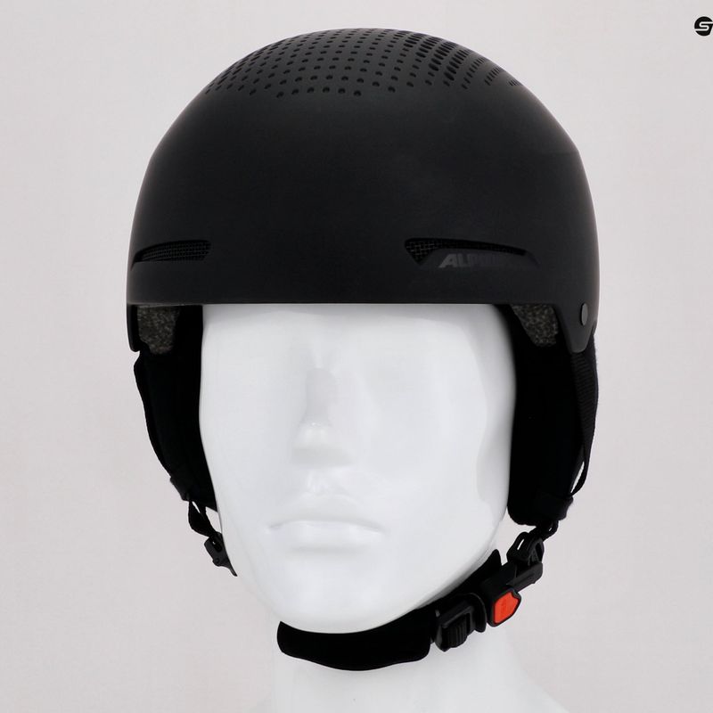 Skihelm Alpina Arber black matte 10