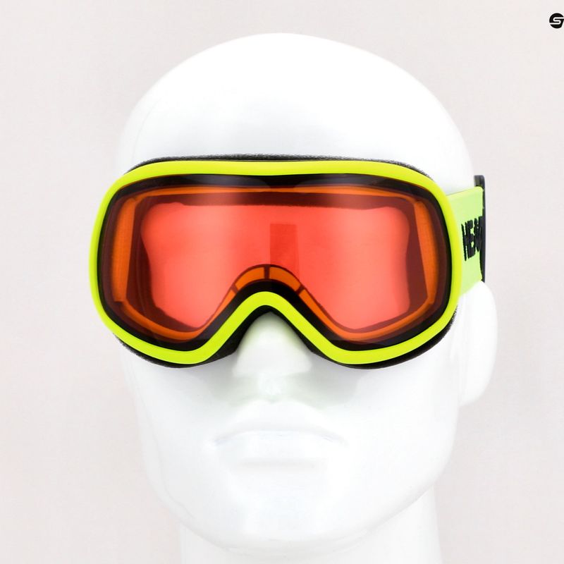 HEAD Ninja Kinder Skibrille gelb 395420 9