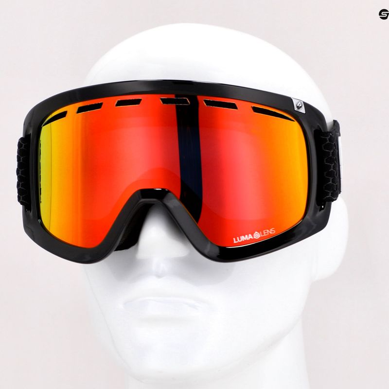 Dragon D1 OTG Split Skibrille rot 40461/6032614 11