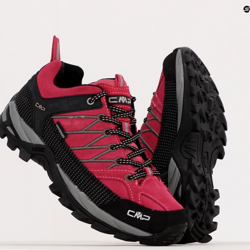 Damen-Trekking-Stiefel CMP Rigel Low rosa 3Q13246 15
