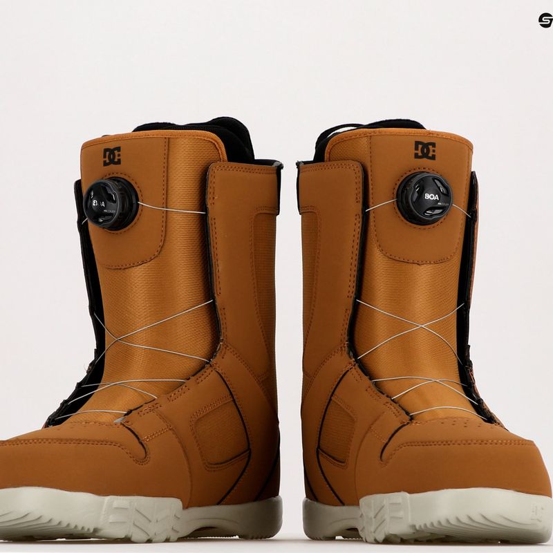 Snowboardschuhe für Männer DC Phase Boa wheat/black 13