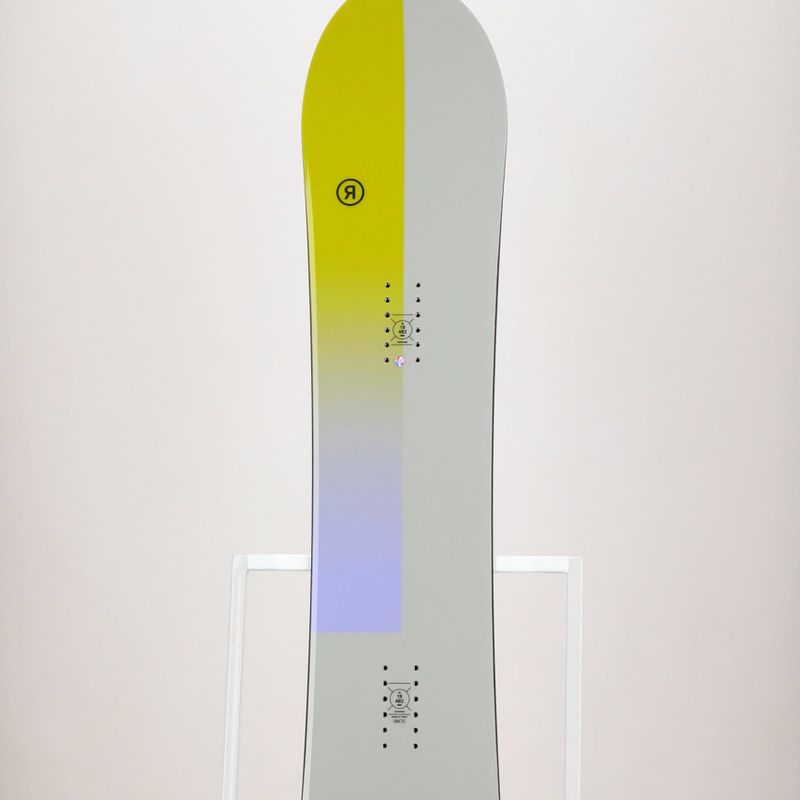 Snowboard Damen RIDE Compact grau-gelb 12G19 12