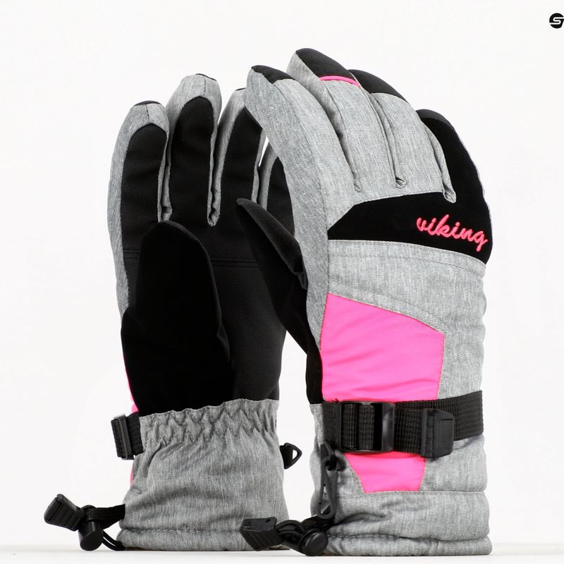 Damen-Skihandschuhe Viking Ronda Ski rosa 113 20 5473 46