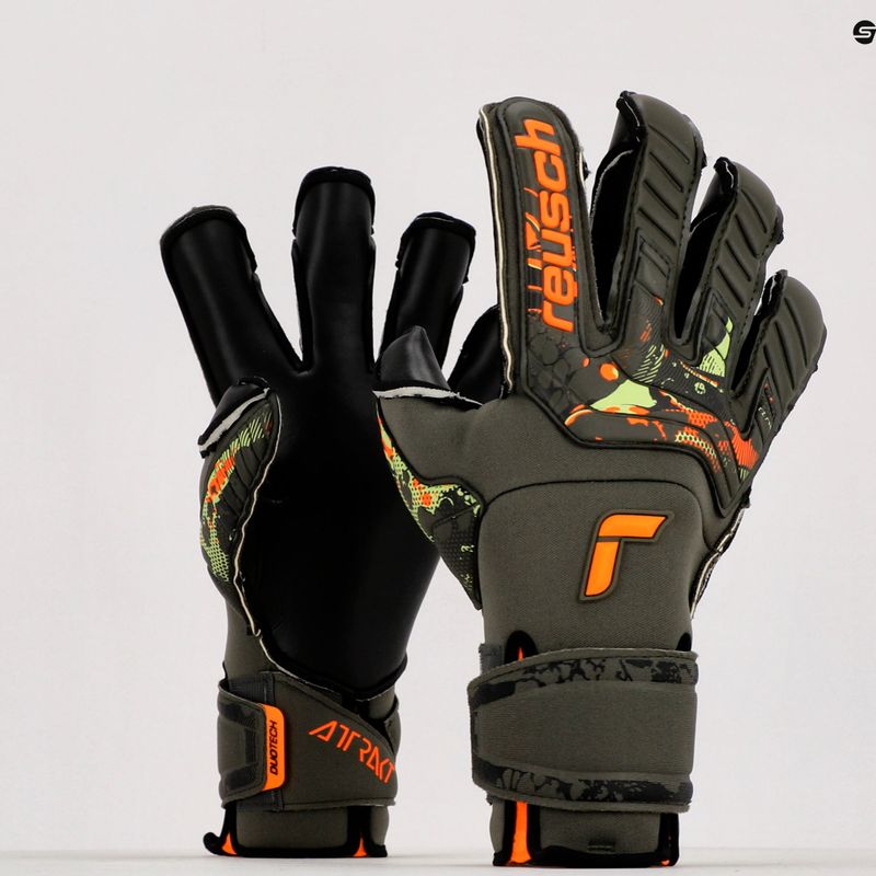 Torwarthandschuhe Reusch Attrakt Duo Evolution Adaptive Flex grün 53755-5555 13