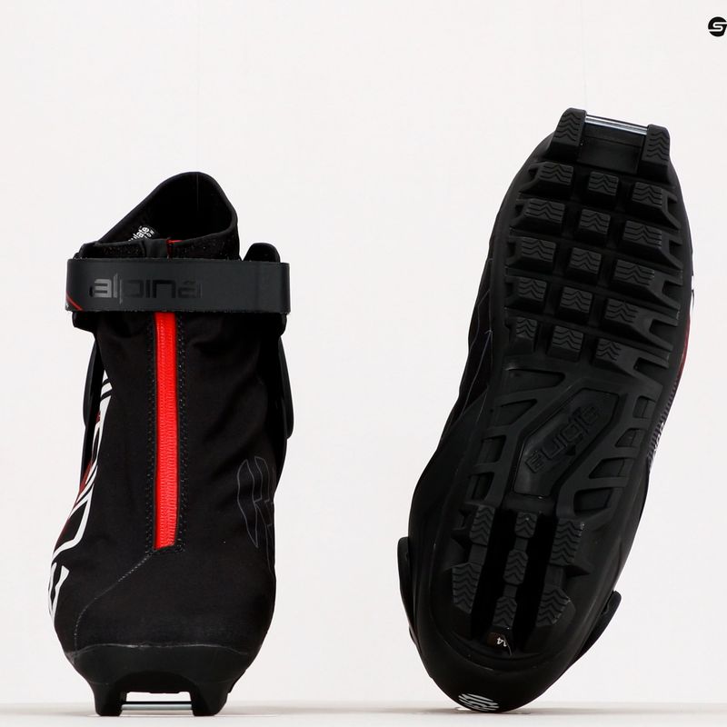 Skilanglaufschuhe für Männer Alpina N Combi black/white/red 15