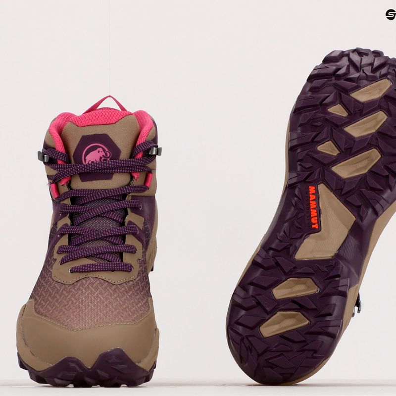 MAMMUT Damen-Trekkingstiefel Sertig II Mid GTX lila 13