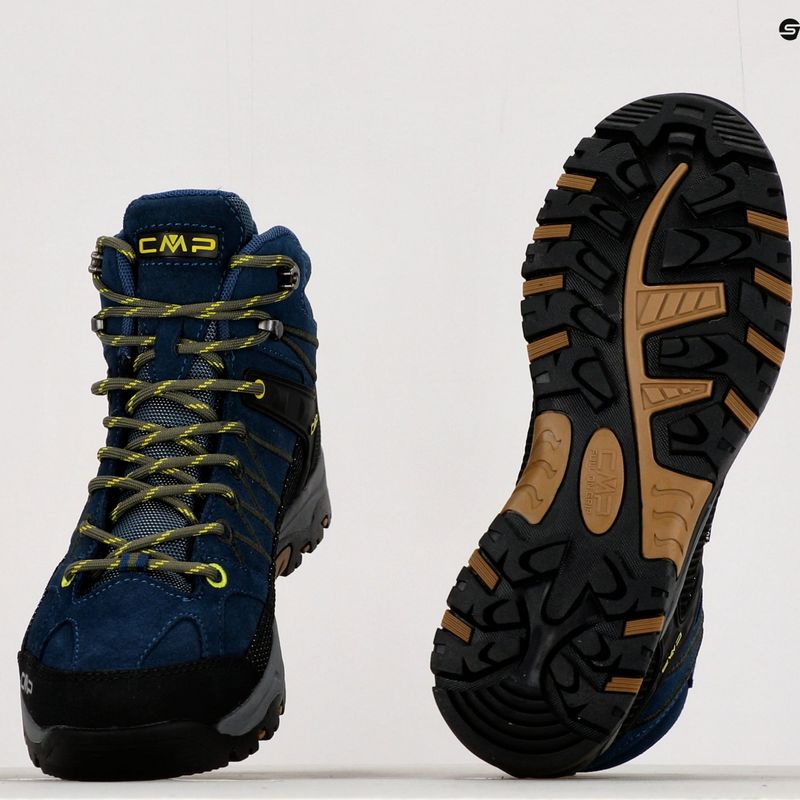 CMP Rigel Mid Kinder-Trekking-Stiefel navy blau3Q12944J 12