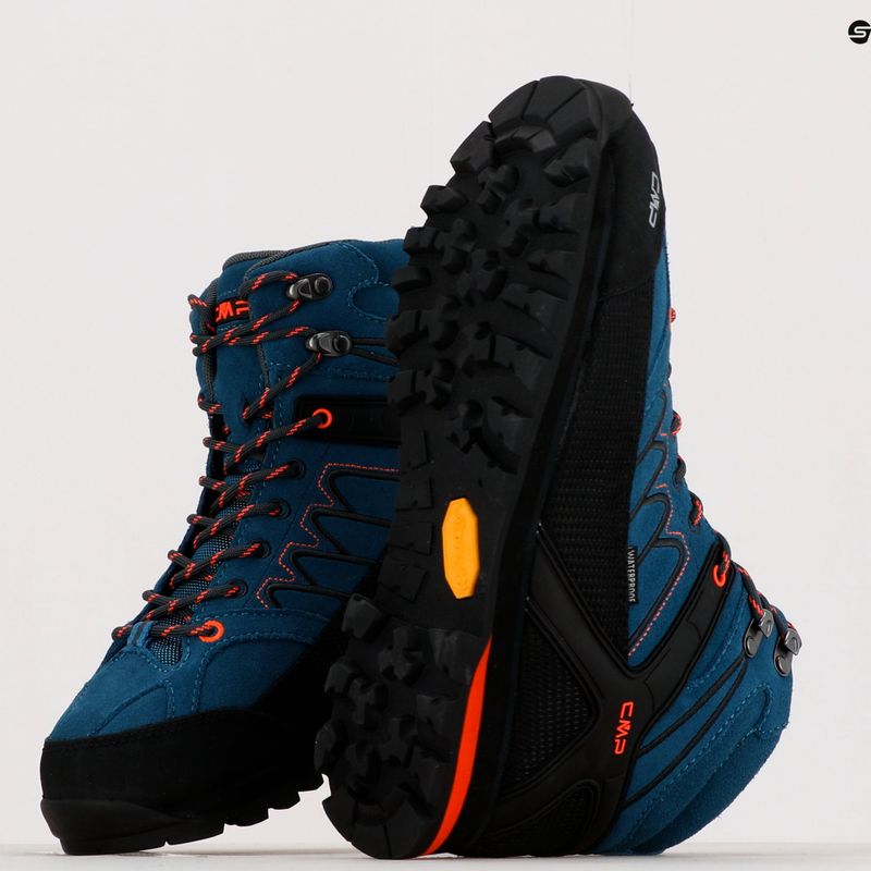 Herren-Trekking-Stiefel CMP Moon Mid blau 31Q4797 19