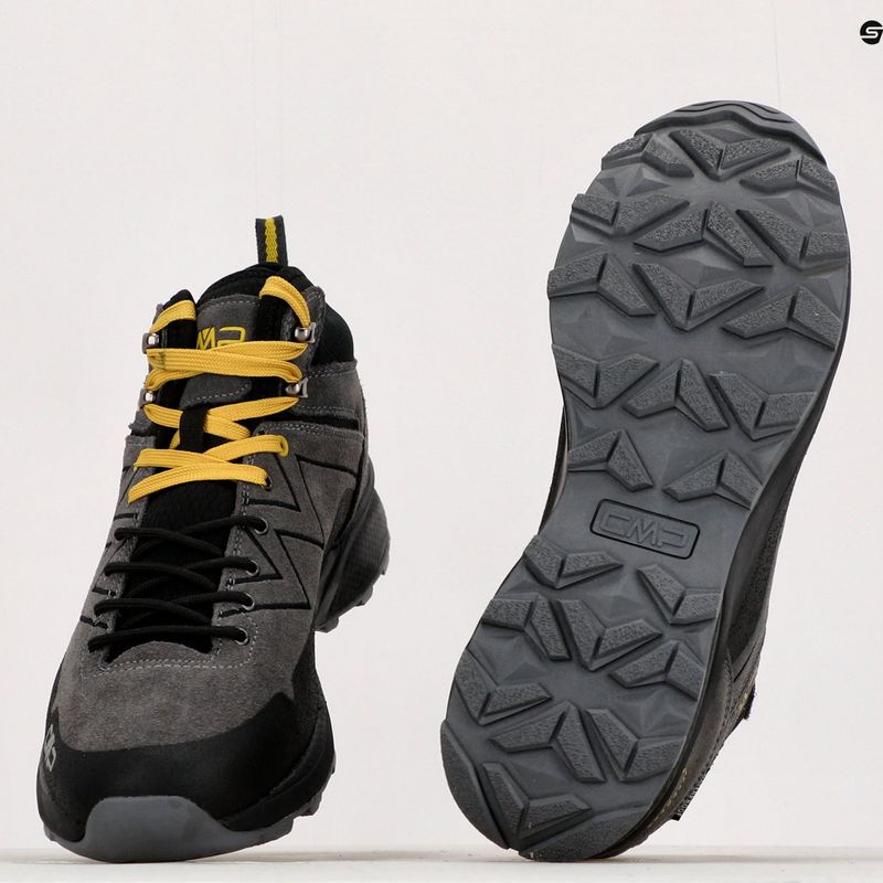 Herren-Trekkingstiefel CMP Kaleepso Mid grau 31Q4917 18