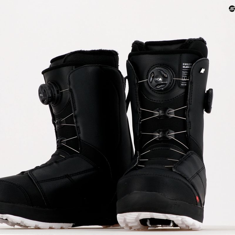 K2 Kinsley Clicker X HB Snowboardschuhe schwarz 11E2017 18