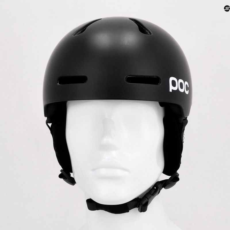 Skihelm POC Fornix uranium black matt 6