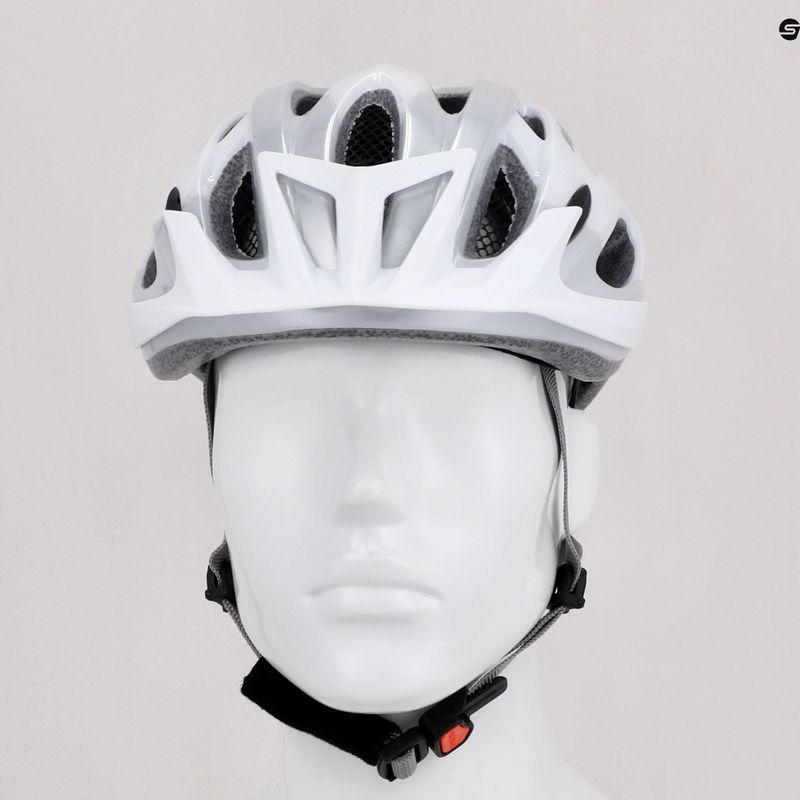 Fahrradhelm Alpina MTB 17 white/silver 9
