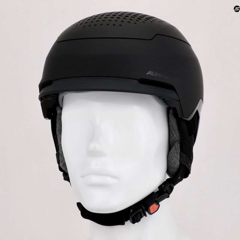 Skihelm Alpina Gems black matte 15