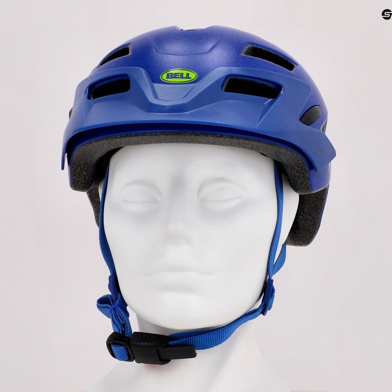 Kinderfahrradhelm BELL SIDETRACK T-Rex blau BEL-7101819 9