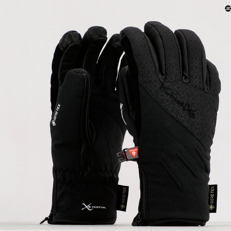 KinetiXx Ashly Ski Alpin GTX Damenhandschuhe Schwarz 7019-150-01 7