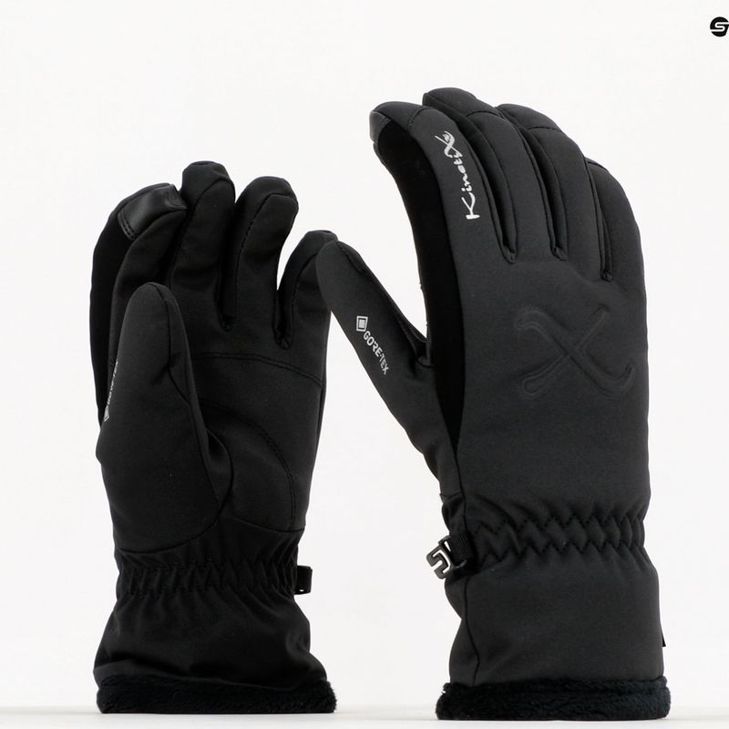 Damen KinetiXx Ada Ski Alpin GTX Skihandschuh schwarz 7019-110-01