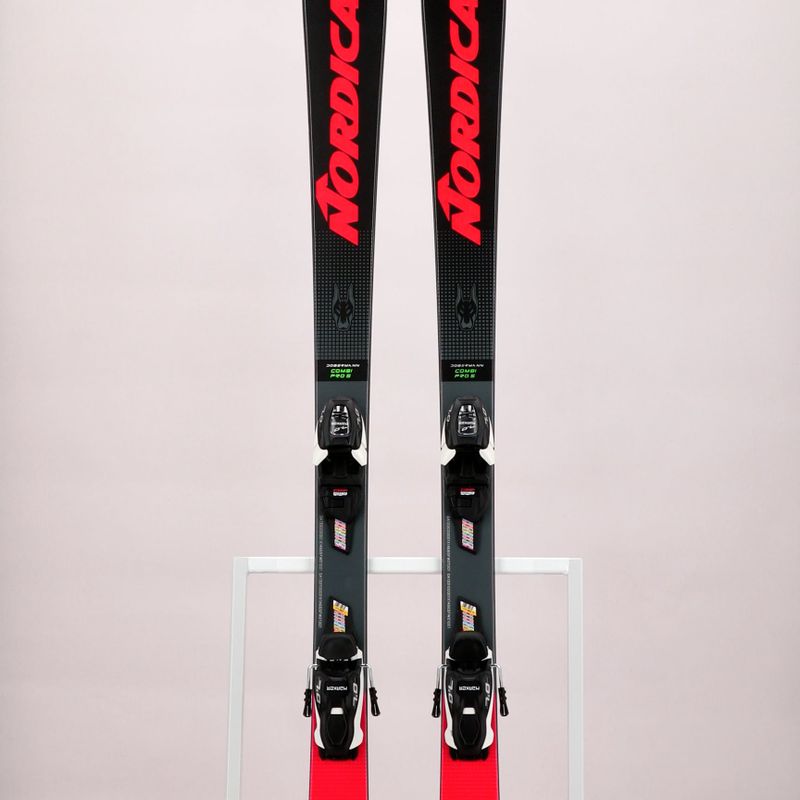 Ski Kinder Nordica DOBERMANN Combi Pro S FDT + Jr 7. schwarz-rot A133ME1 16