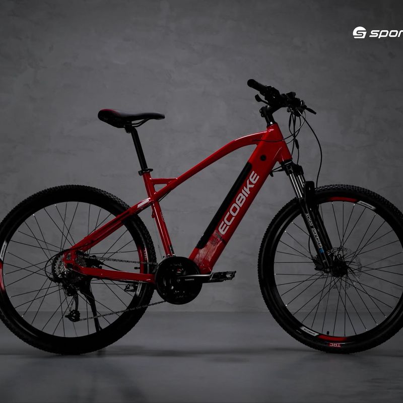 E-bike EcoBike SX4 LG 17.5Ah rot 1142 26