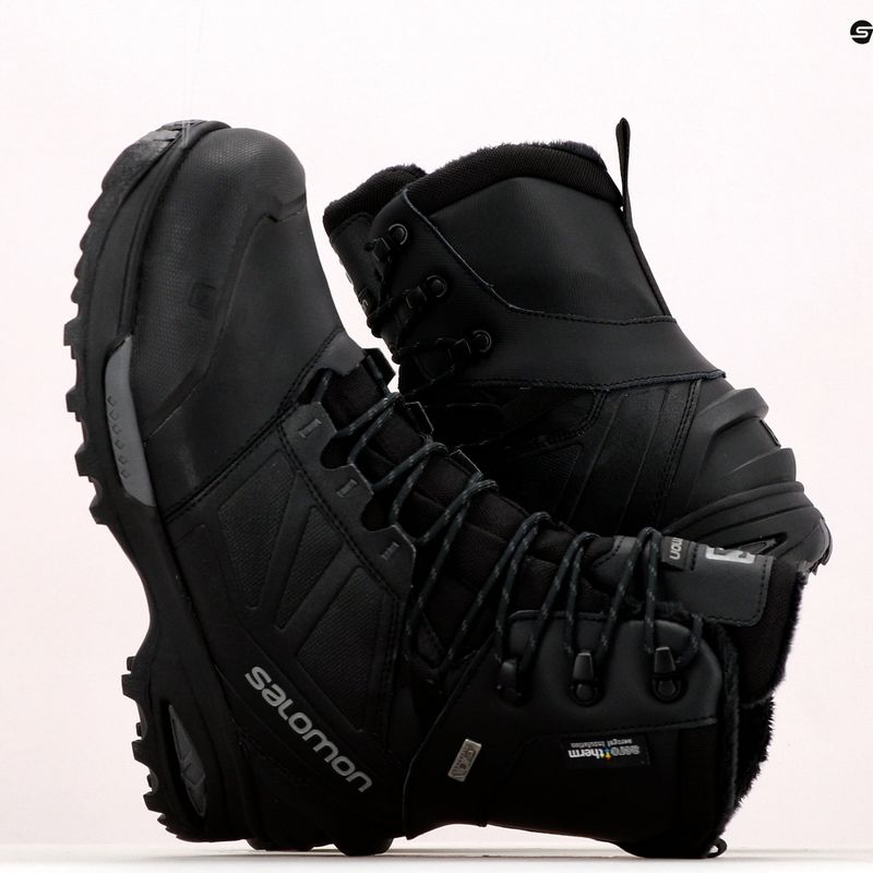 Trekkingschuhe Herren Salomon Toundra Pro CSWP schwarz L44727 18