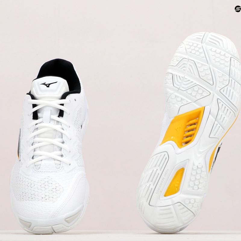 Handballschuhe Herren Mizuno Wave Stealth V weiß X1GA1813 12