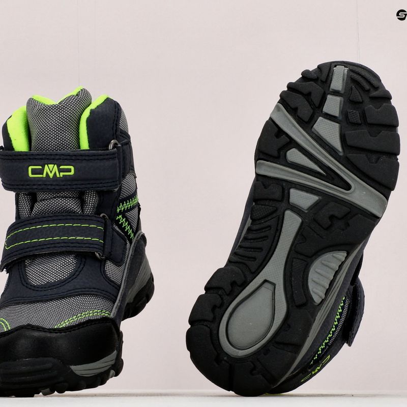 CMP Kinder-Trekkingstiefel Pyry Schneestiefel grau 38Q4514J 19