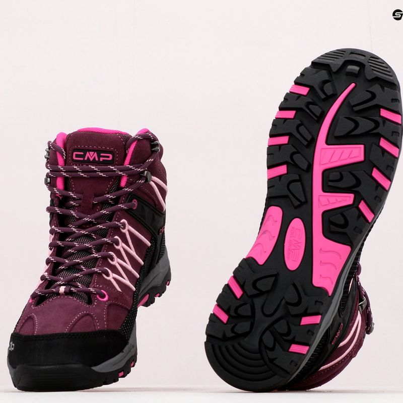 CMP Rigel Mid Kinder-Trekking-Stiefel kastanienbraun 3Q12944J 14