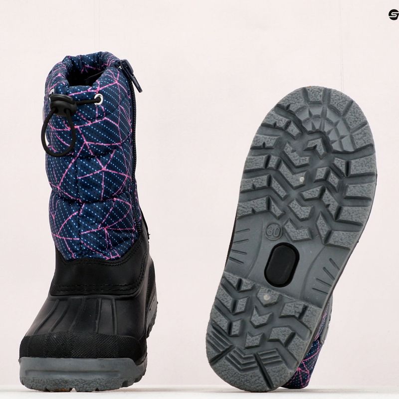 CMP Sneewy Kinder Schneestiefel navy blau und rosa 3Q71294 13