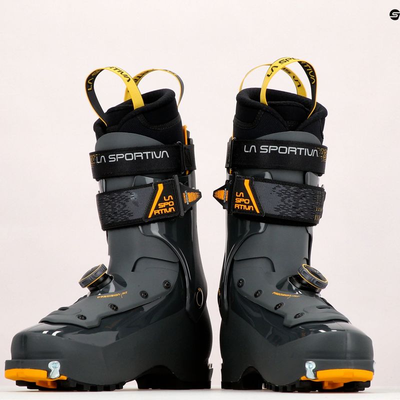 Tourenskischuhe Herren La Sportiva Solar II grau-gelb 89G91 17