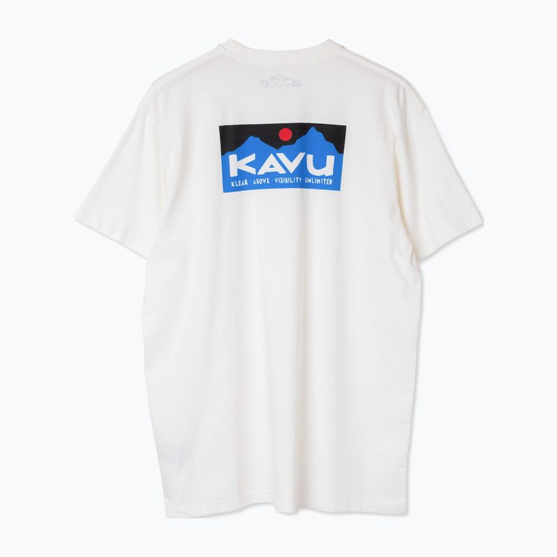 Shirt Herren KAVU Klear Above Etch Art. off white 2