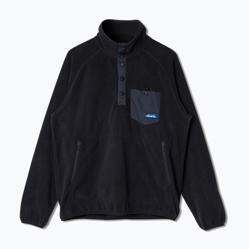Sweatshirt Hoodie Herren KAVU Teannaway black