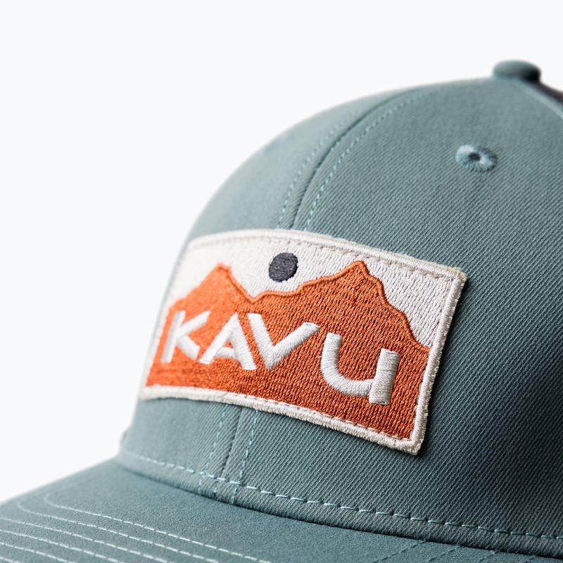 KAVU Above Standard dunkler Wald Baseballkappe