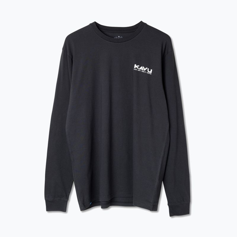 Longsleeve Herren KAVU Etch Art. black