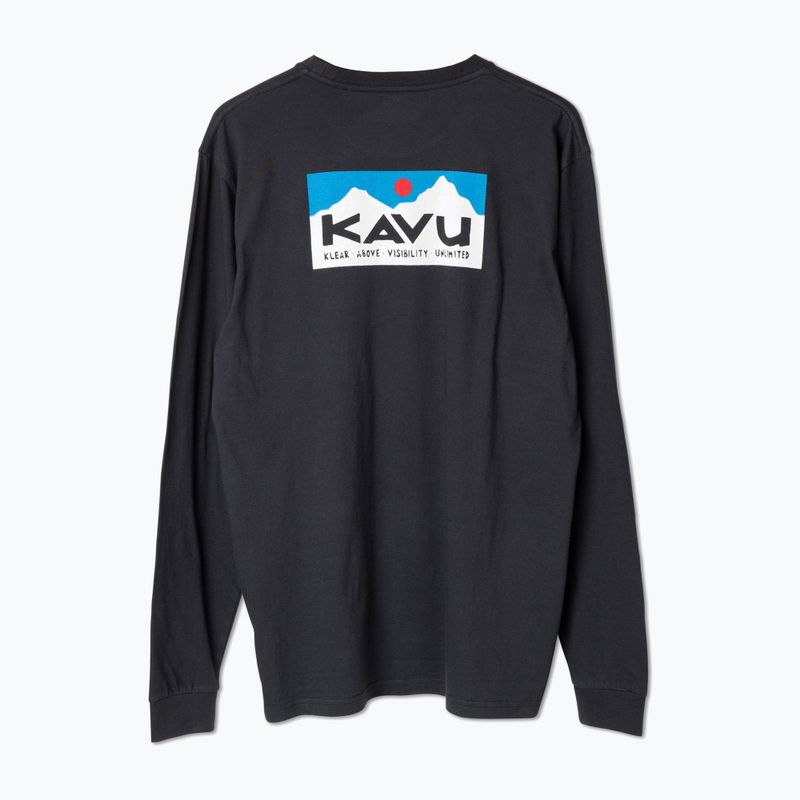 Longsleeve Herren KAVU Etch Art. black 2