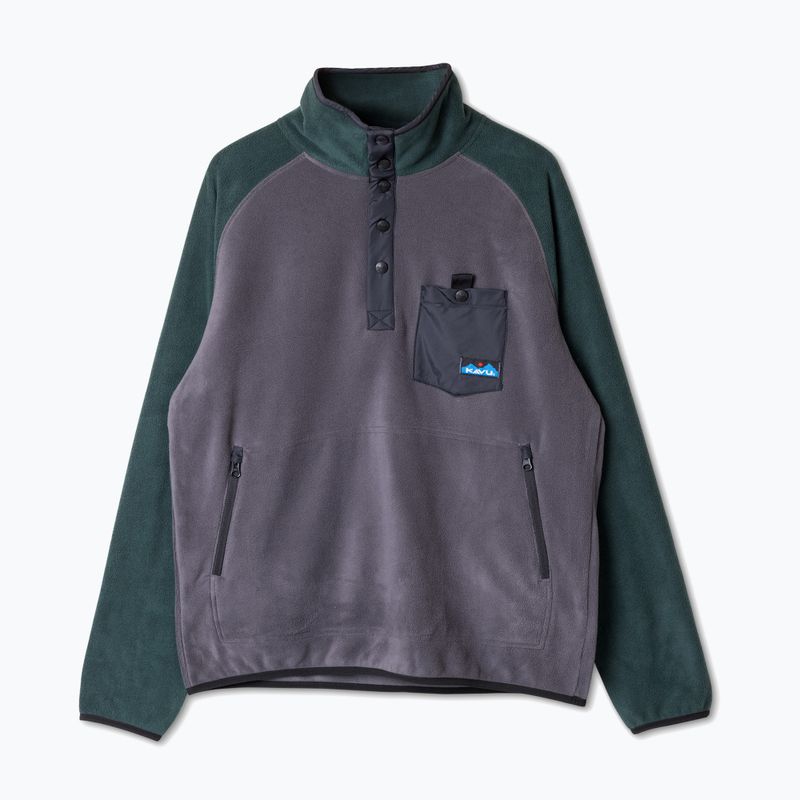 Sweatshirt Hoodie Herren KAVU Teannaway black hills spruce