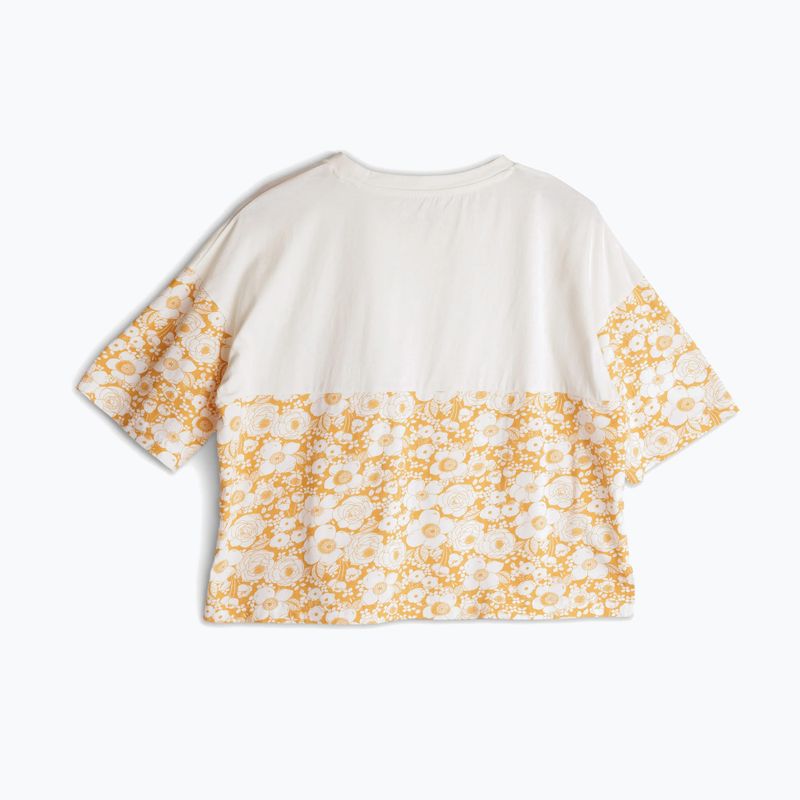 KAVU Damen-T-Shirt Bondi gold bloom 2