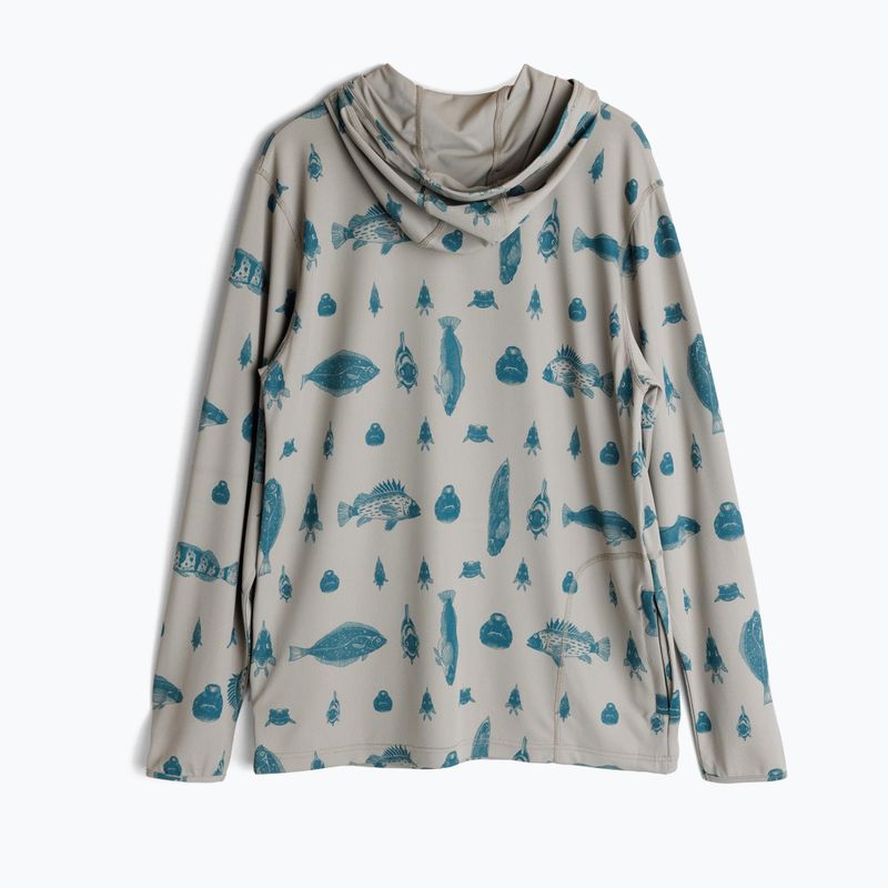 Herren KAVU Sol Hoodie fischen die Linie 2