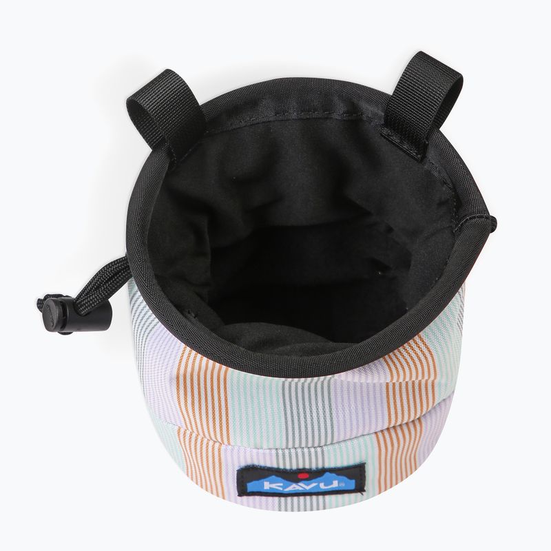KAVU Peak Seeker heiterer Streifen Magnesia Tasche 3