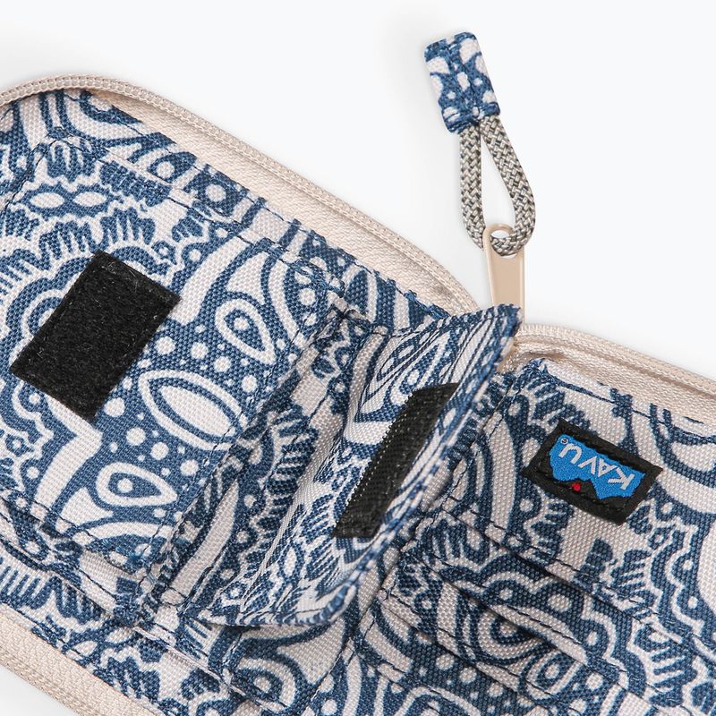 KAVU Zip Around göttliche Damast Brieftasche 4